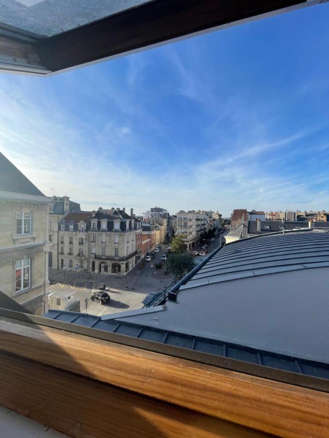 Au Coeur De La Ville De Reims Dış mekan fotoğraf