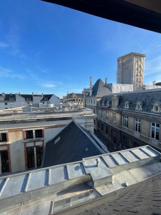 Au Coeur De La Ville De Reims Dış mekan fotoğraf
